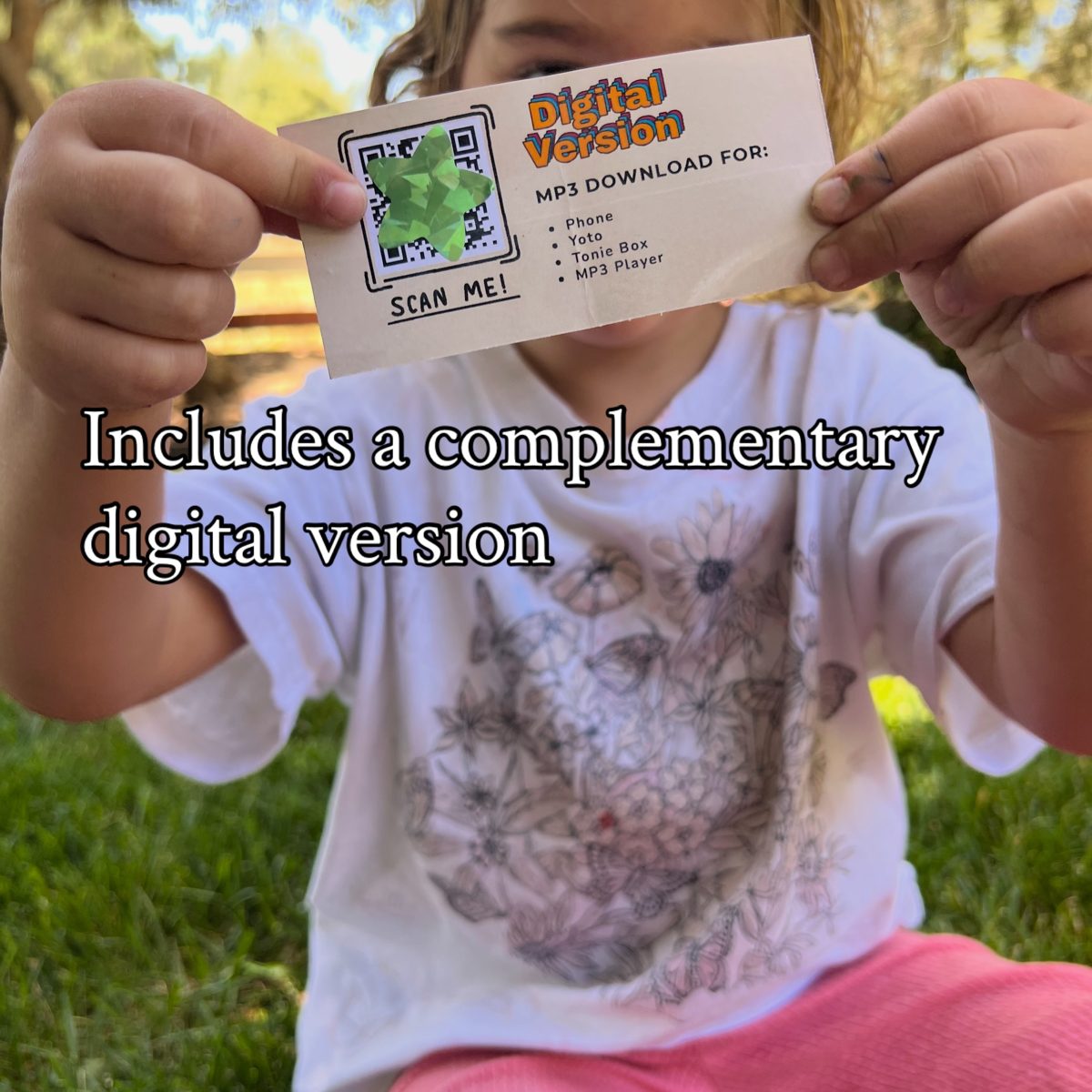 The digital copy that also works on Yoto, Toniebox or a phone